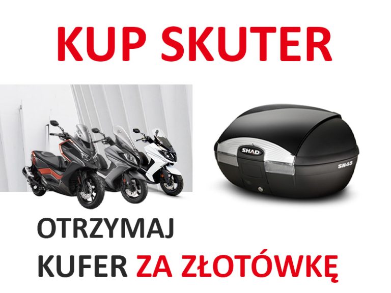 Read more about the article Kup skuter, a kufer Shad dostaniesz za złotówkę!