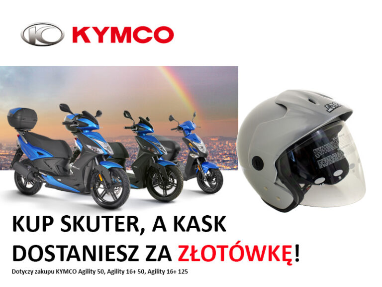 Read more about the article Kup skuter, a kask dostaniesz za złotówkę!
