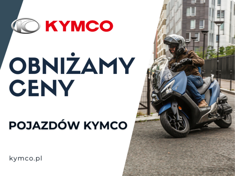 Read more about the article Obniżamy ceny pojazdów KYMCO!